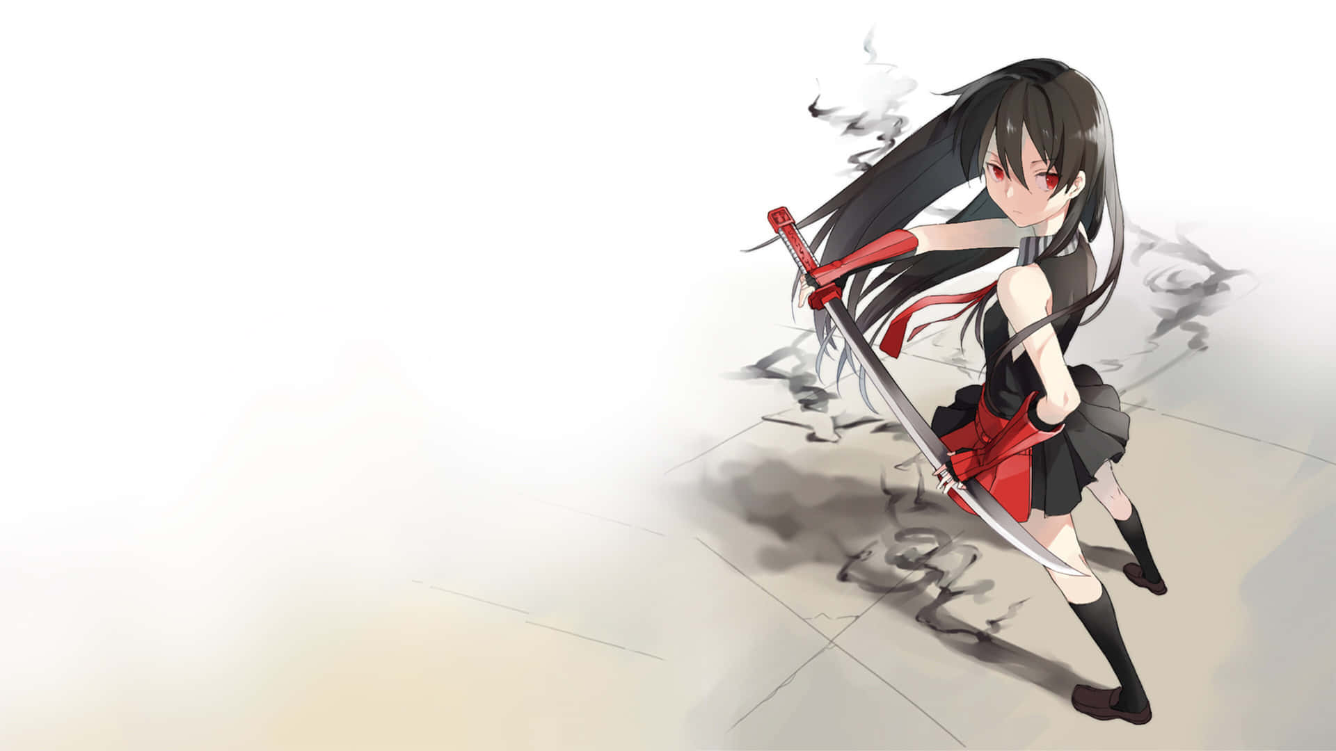 Sword-wielding Warriors From Akame Ga Kill In Stunning 4k Resolution Background