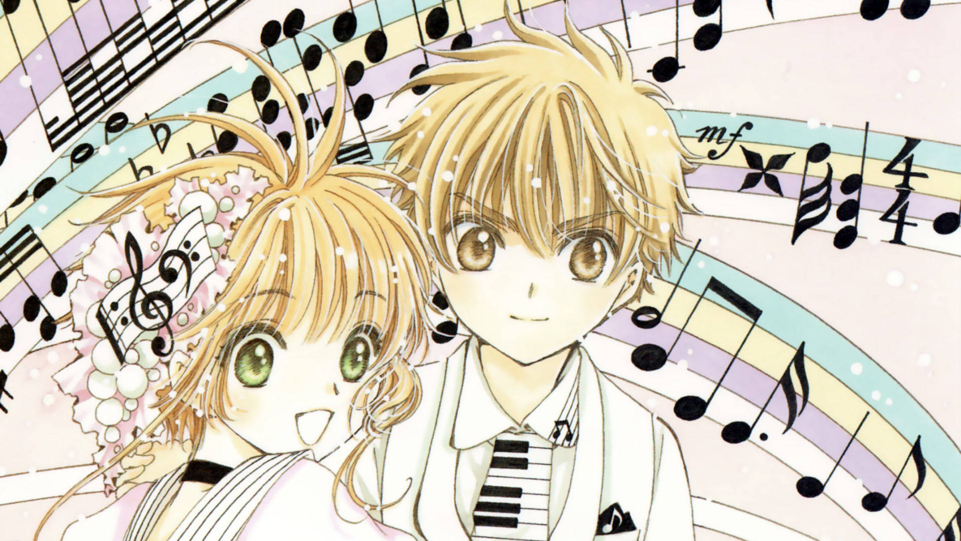 Syaoran Cardcaptor Sakura Music Art Background