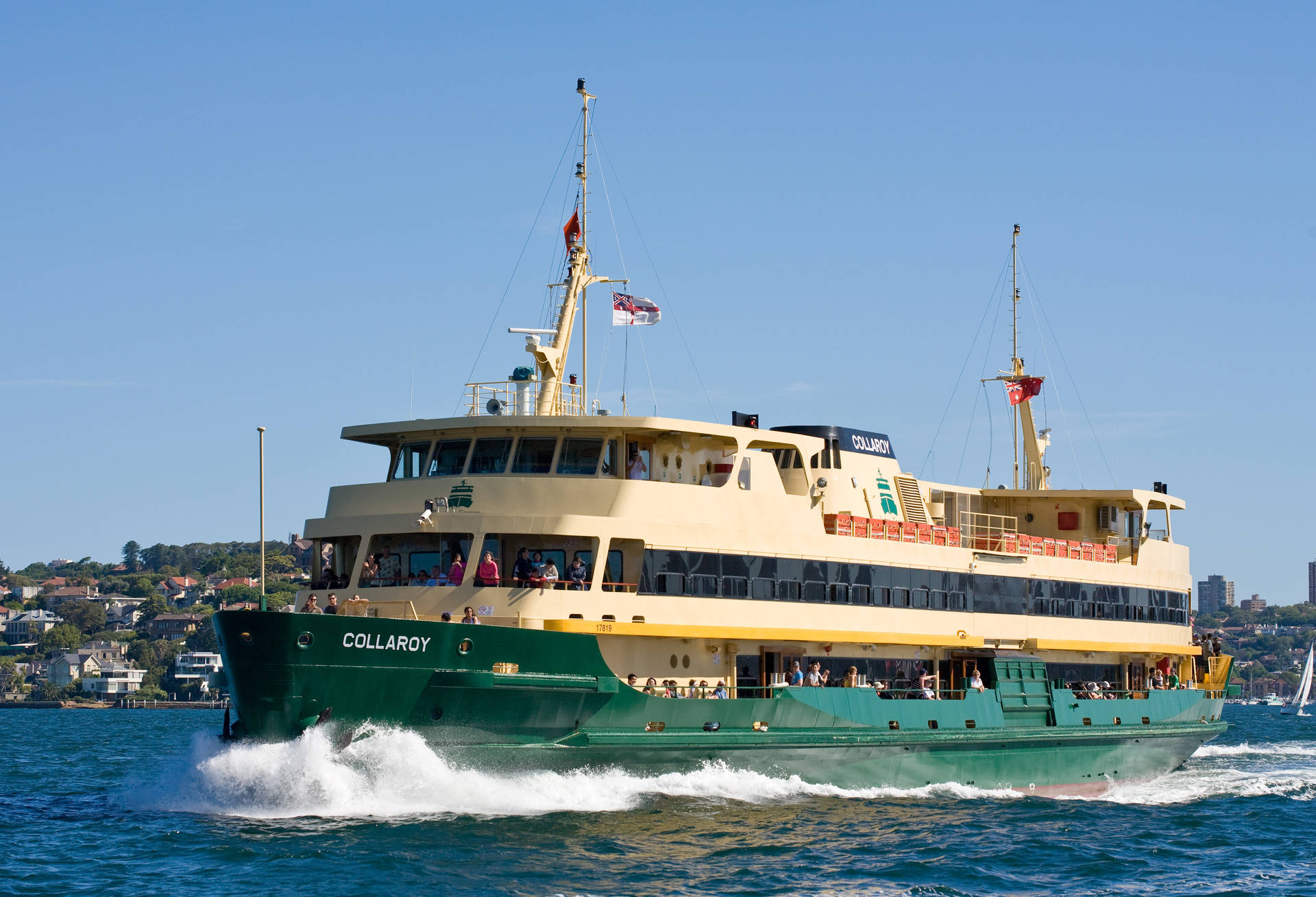 Sydney Manly Ferry Trip Background