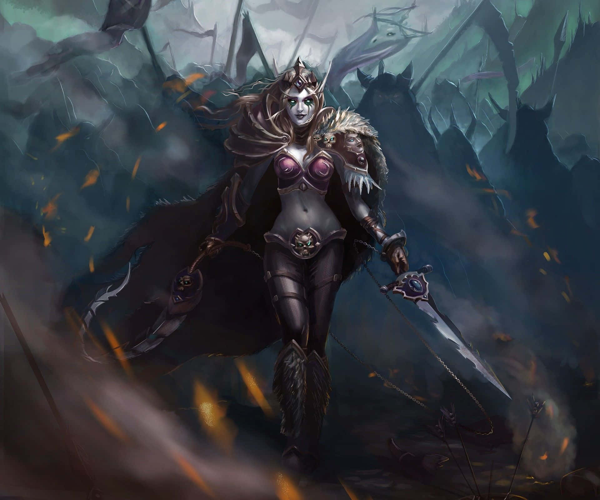 Sylvanas Windrunner Horde Leader