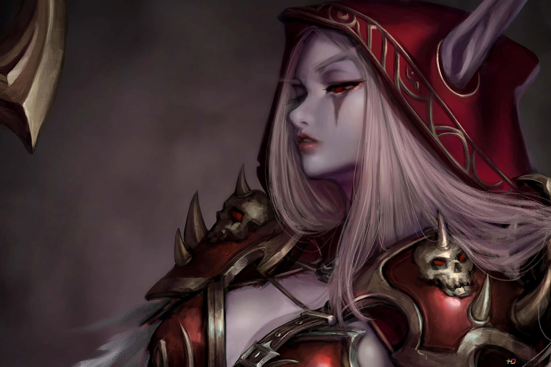 Sylvanas Windrunner Red Armor