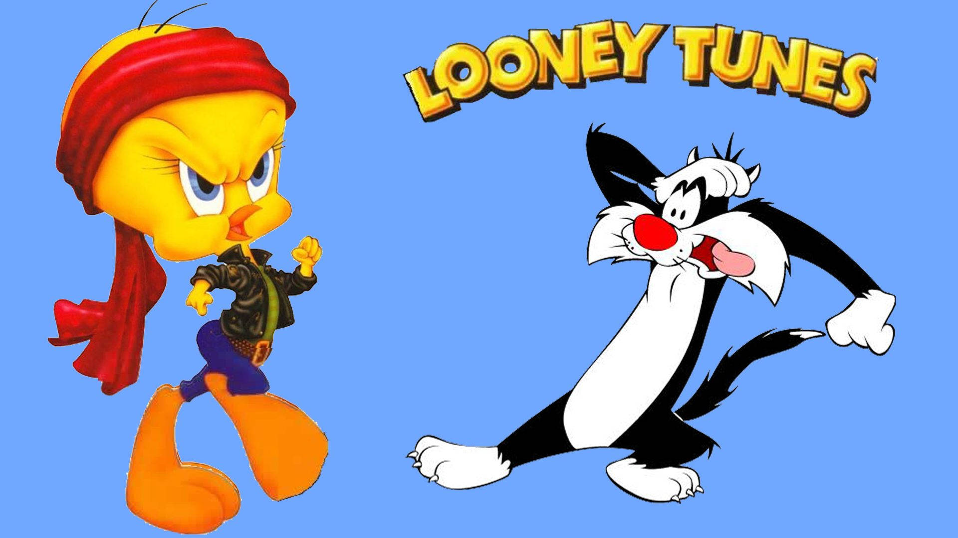 Sylvester And Angry Tweety Background