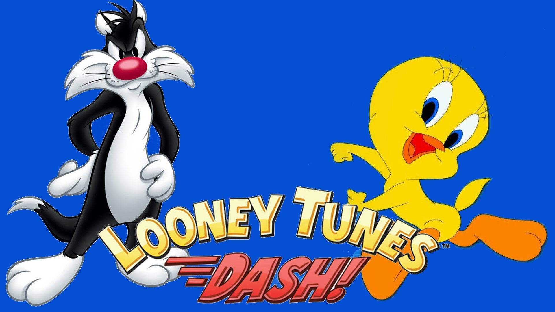 Sylvester And Looney Tunes Dash Background
