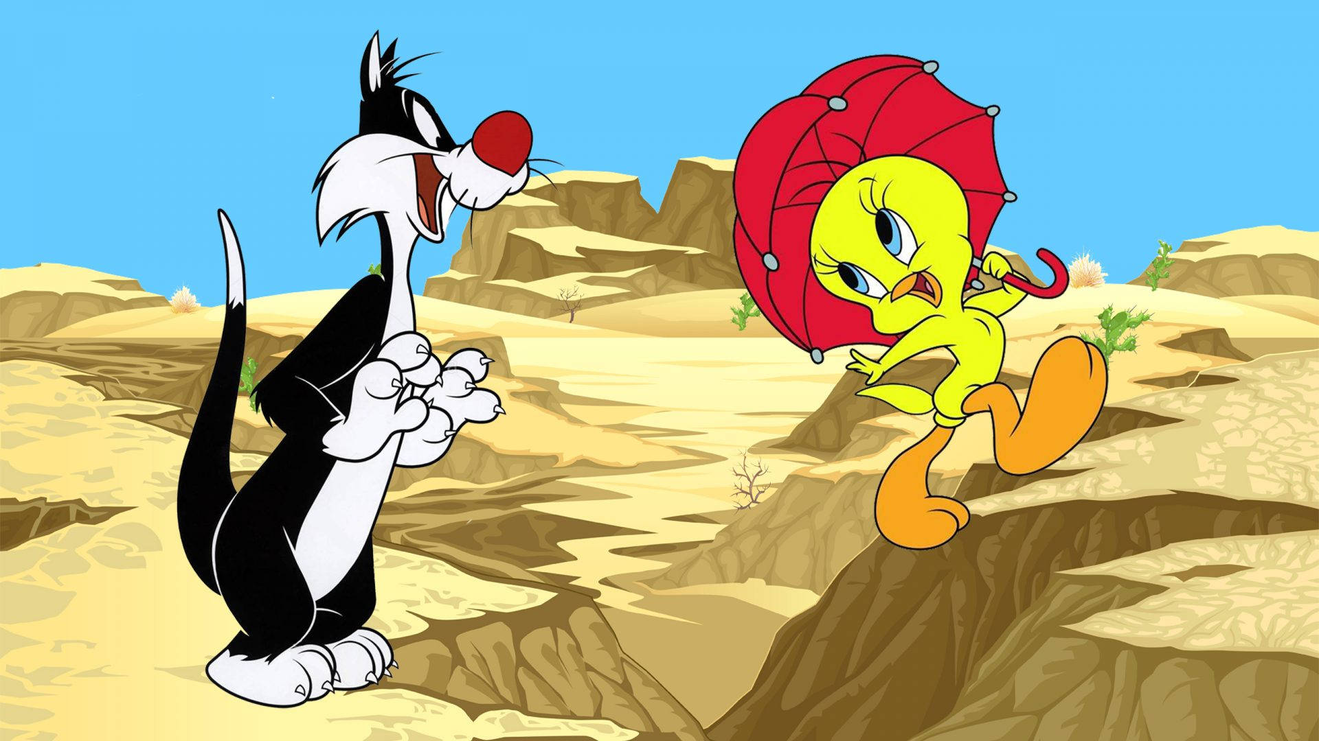 Sylvester And Tweety Background