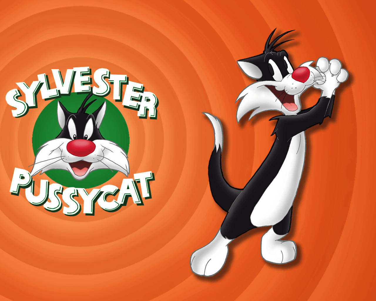 Sylvester Pussycat Artwork Background