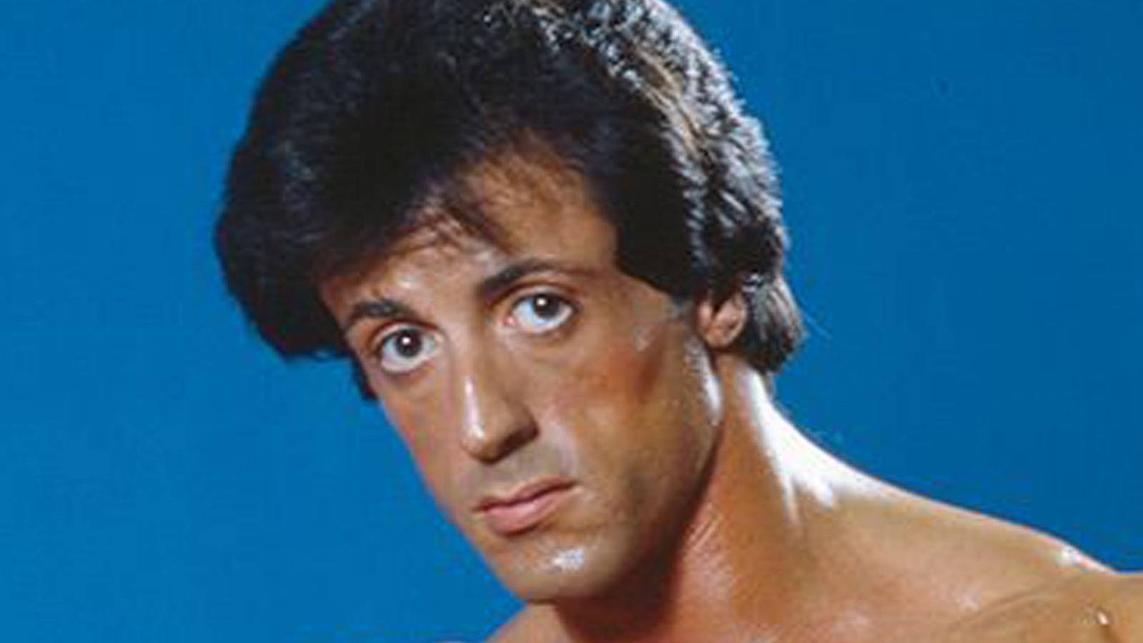 Sylvester Stallone Rocky Staring Background