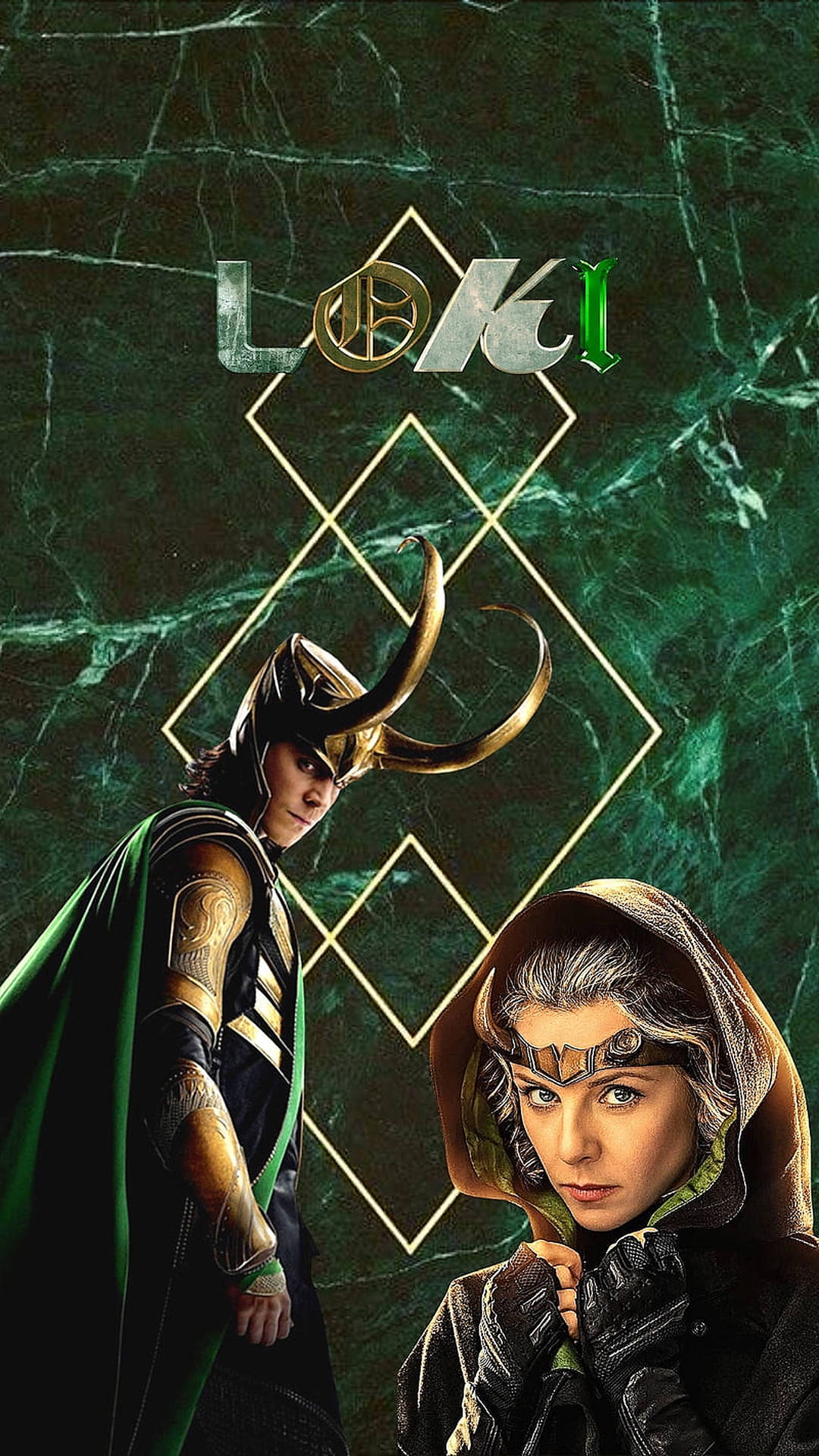 Sylvie And Loki Poster Background