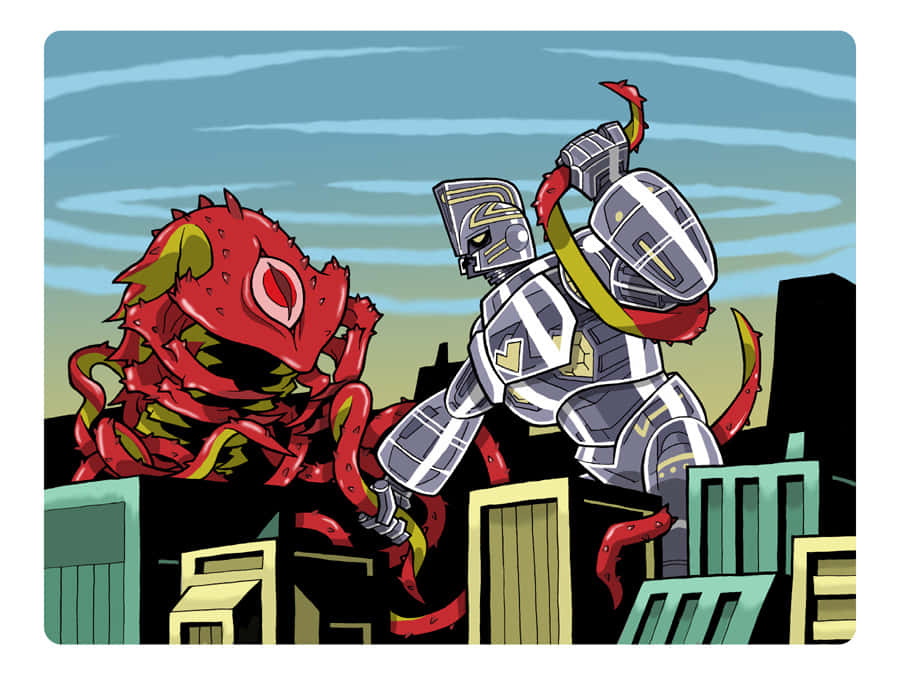 Sym Bionic Titan Battle Scene