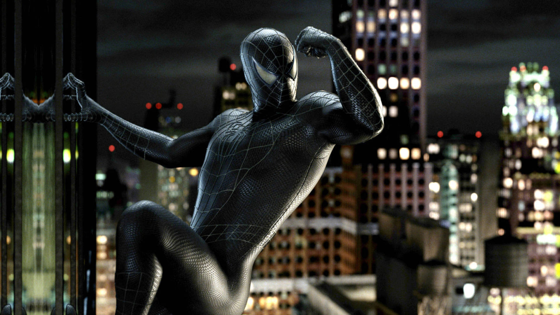 Symbiote Costume Spider Man Background