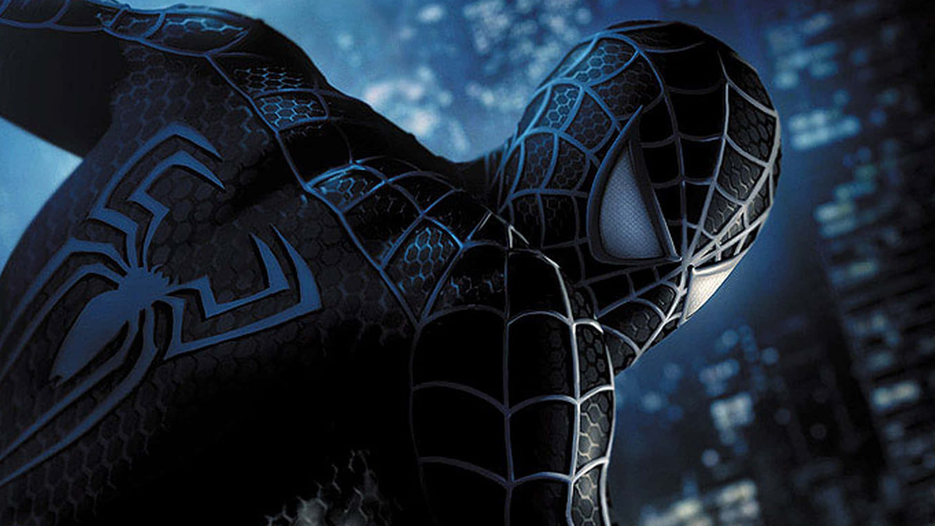 Symbiote Spiderman Pfp Background