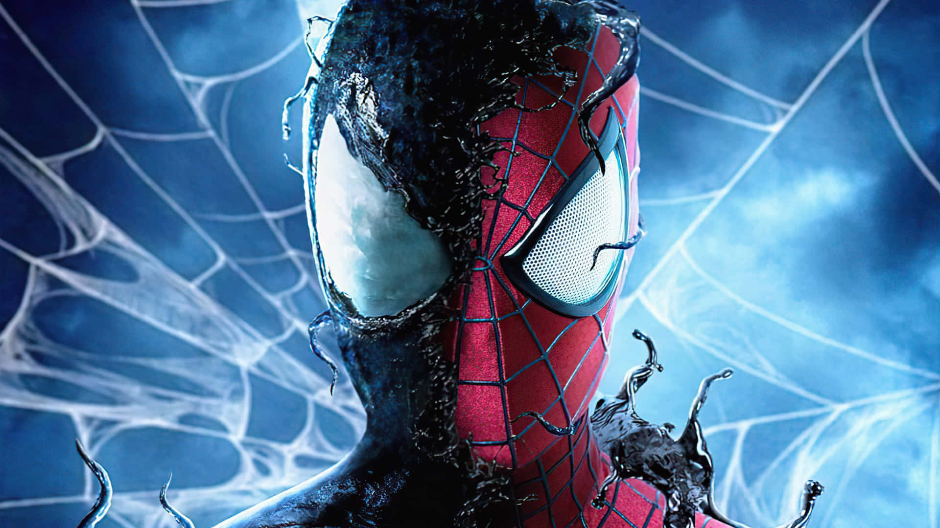 Symbiote Suit Spiderman Pfp Background