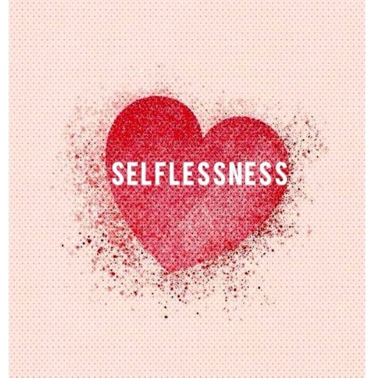 Symbol Of Selfless Love Background