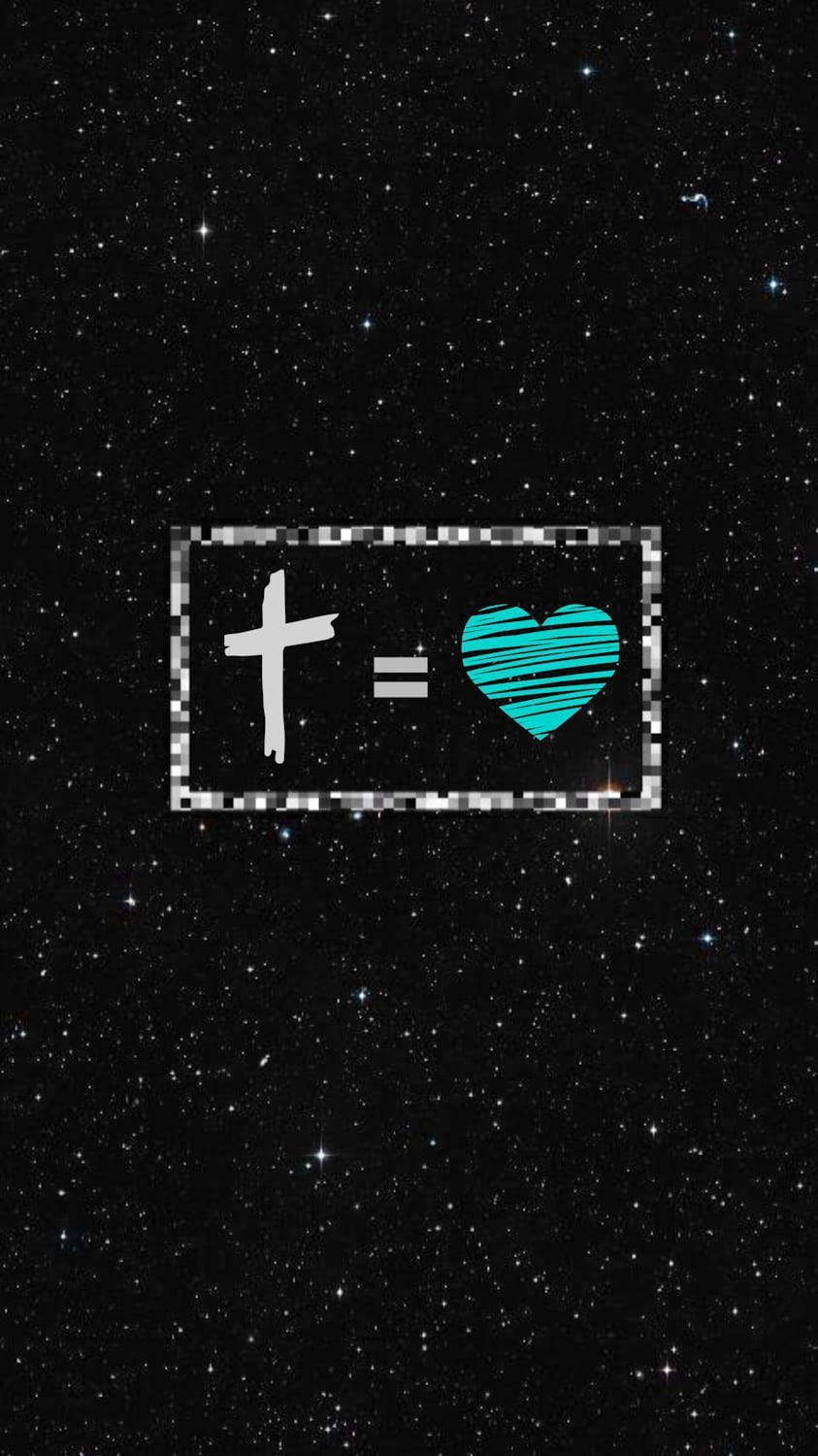 Symbols I Love Jesus Iphone