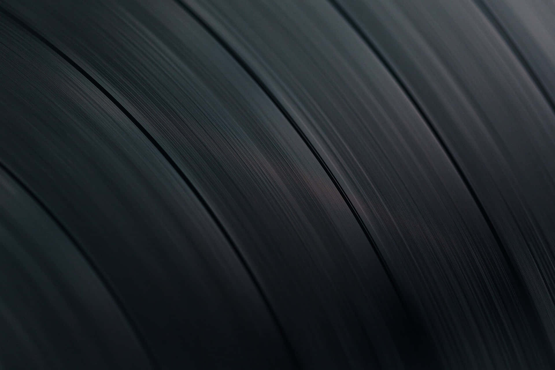 Synthetic Vinyl Record Spinning Background