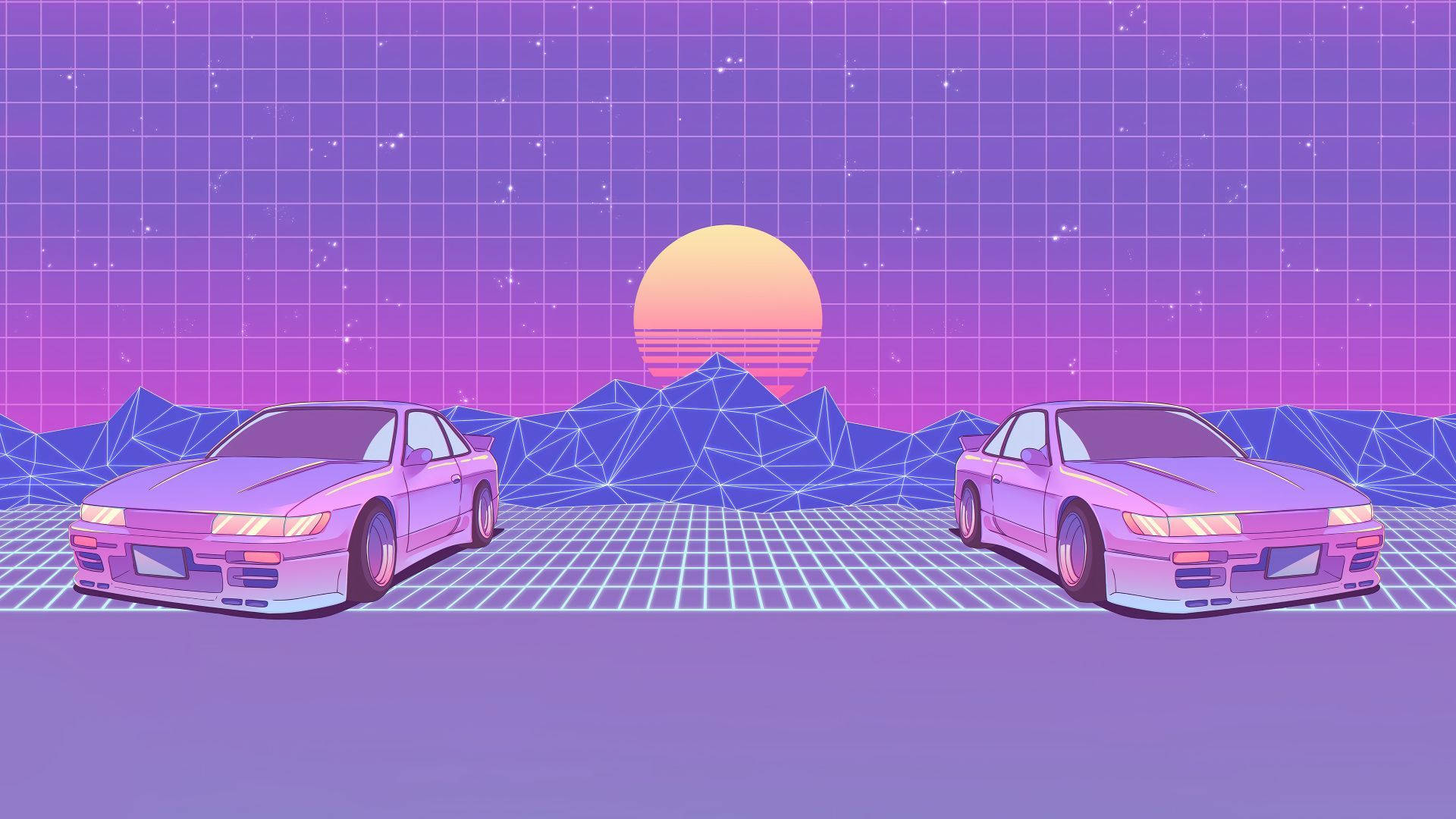 Synthwave Jdm Aesthetic