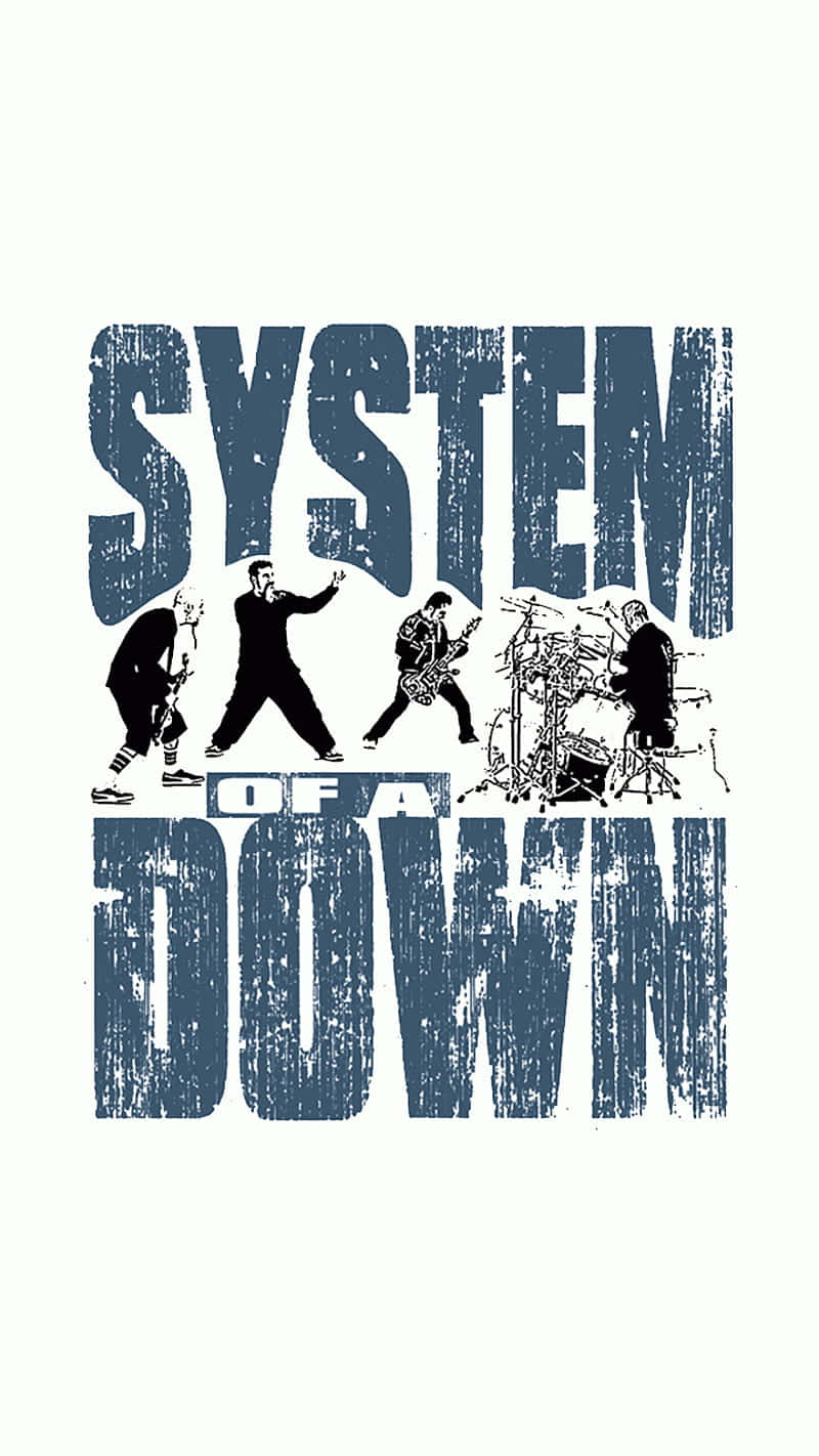 Systemofa Down Band Graphic Background