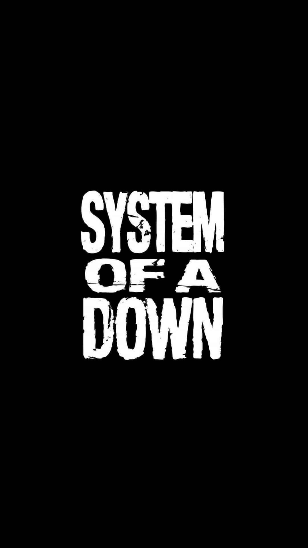 Systemofa Down Logo Black Background