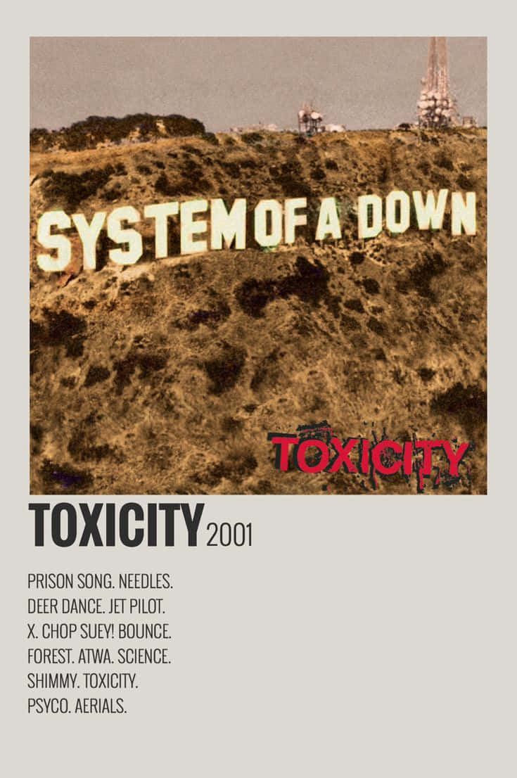 Systemofa Down Toxicity Album Cover