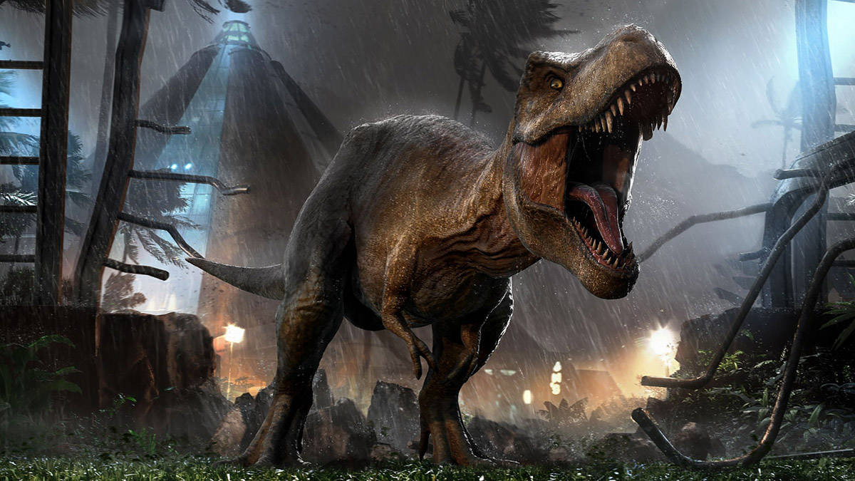 T-rex Dinosaur Hd Background
