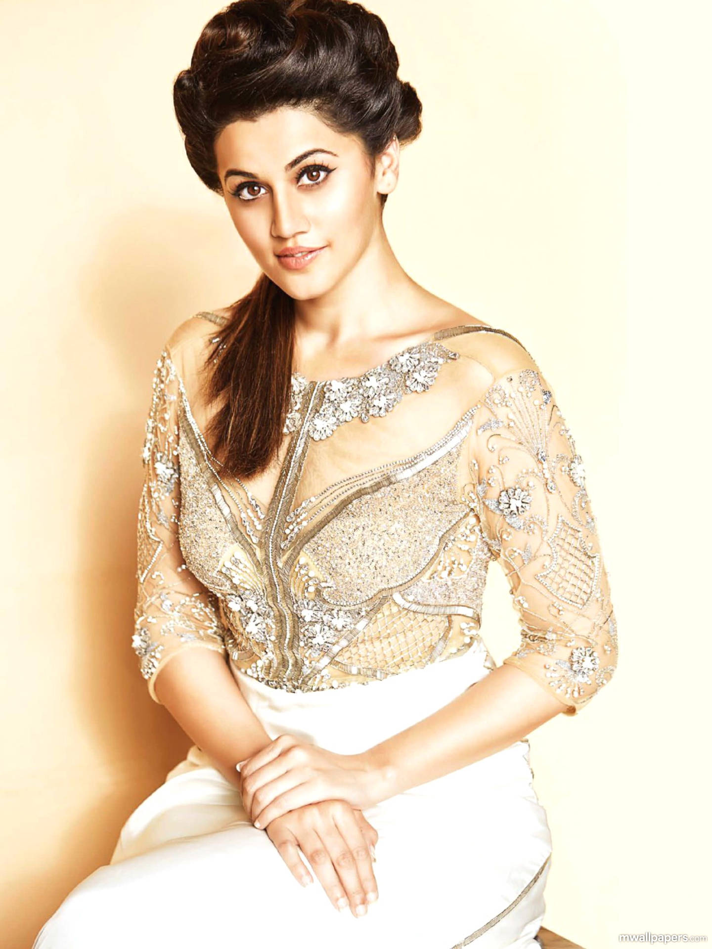 Taapsee Pannu In Formal Dress Background