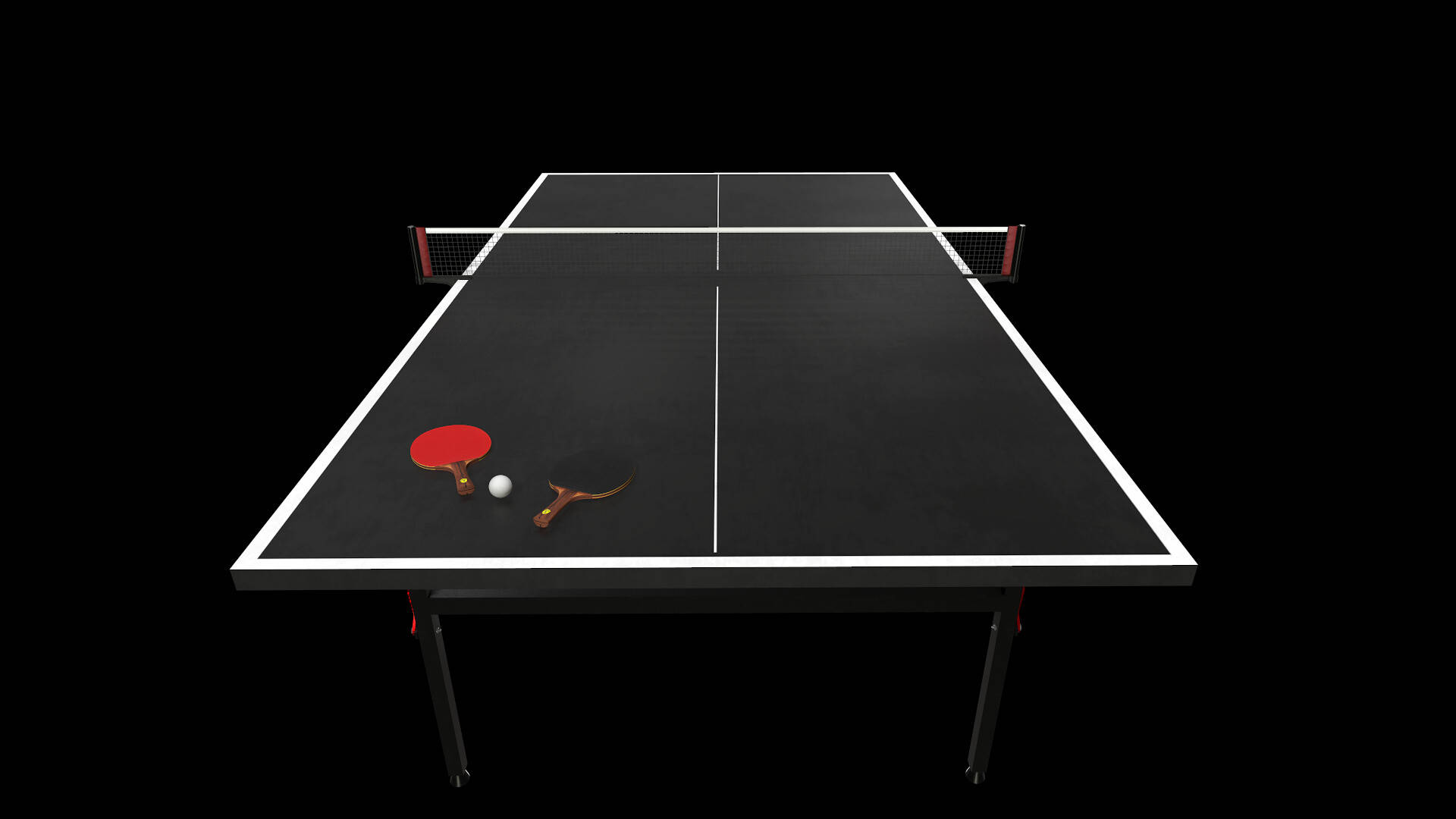 Table Tennis 3d Video Game Background