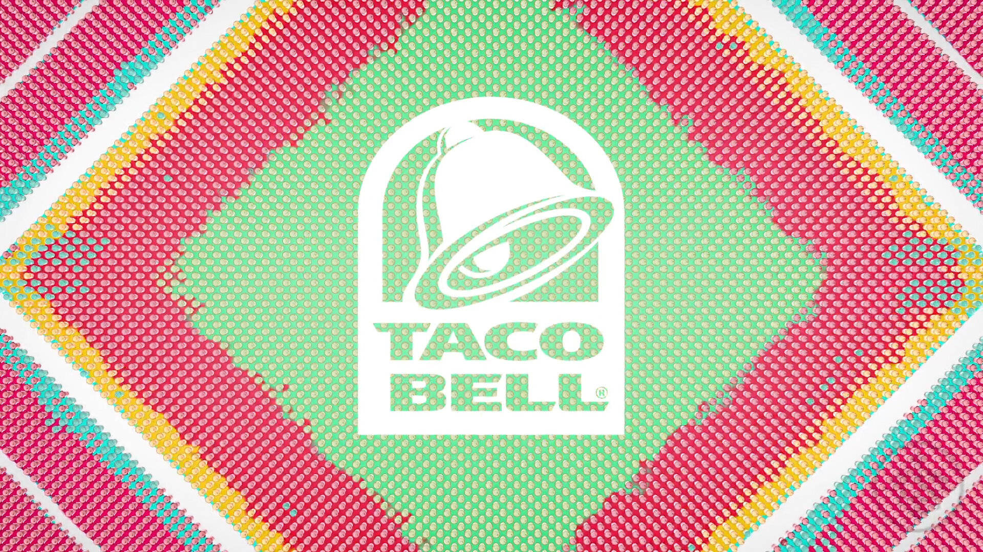 Taco Bell In Mosaic Art