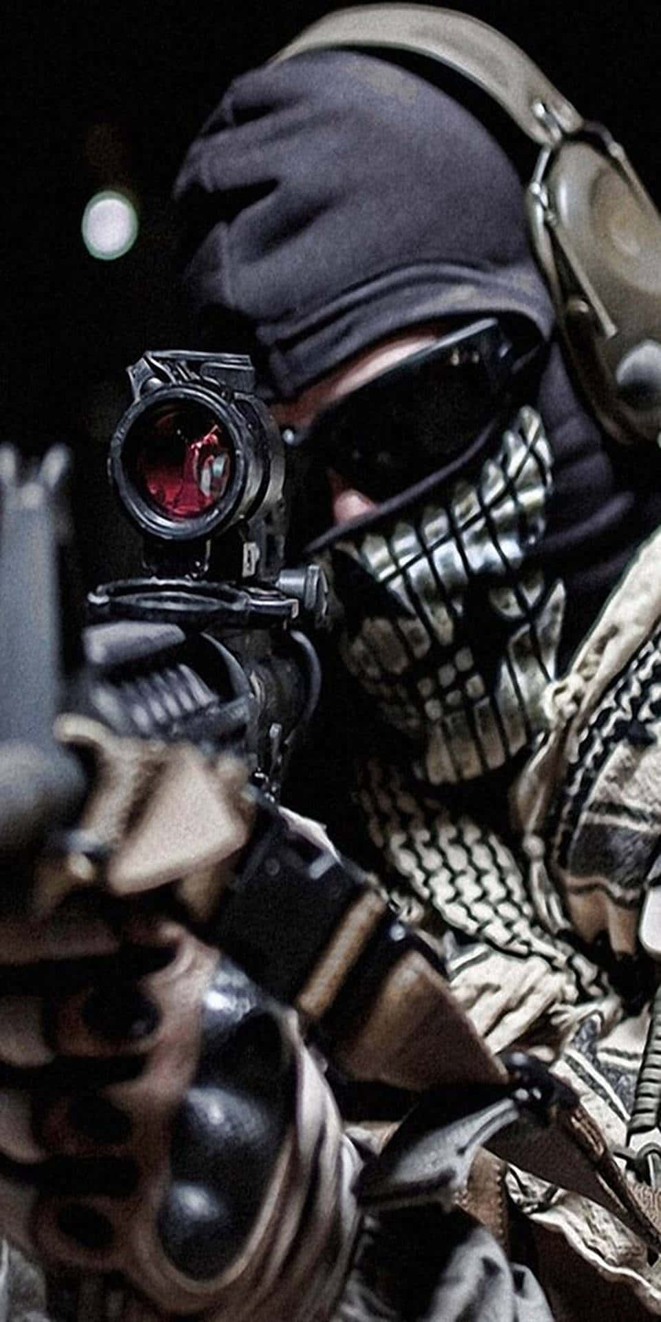 Tactical Sniperin Gear Background