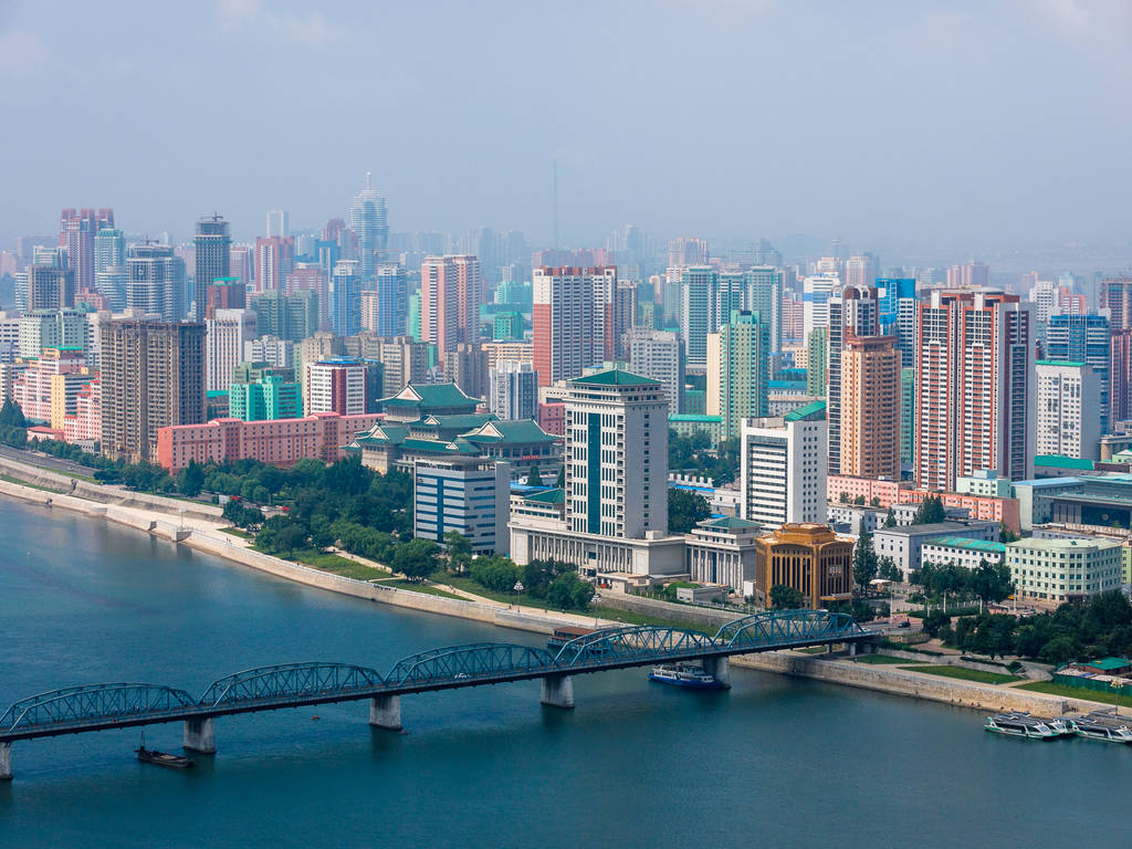 Taedong River Bridge Pyongyang