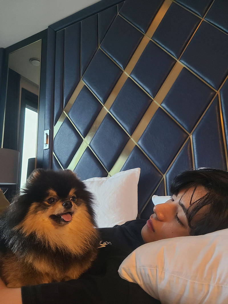 Taehyung And Yeontan Background