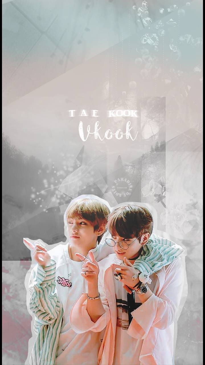 Taekook Bts Cute Pastel