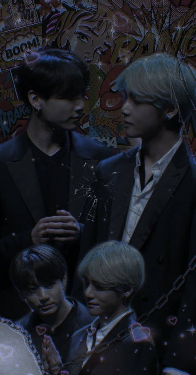 Taekook Bts Dark Aesthetic Background