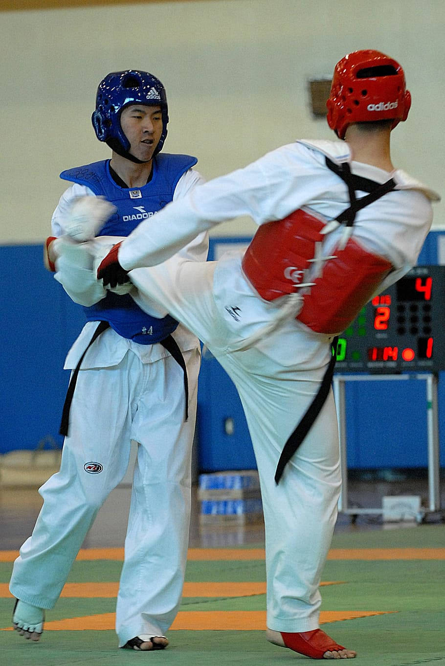 Taekwondo Sport Republic Korea Air Force Tournament Background