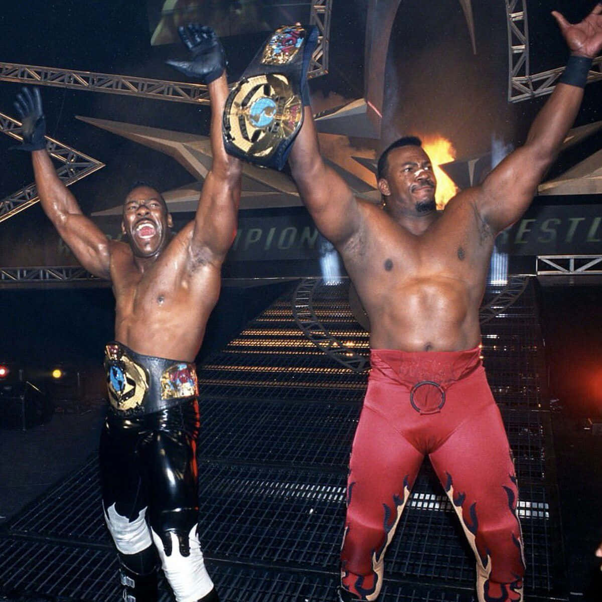 Tag Team Champion Stevie Ray Background