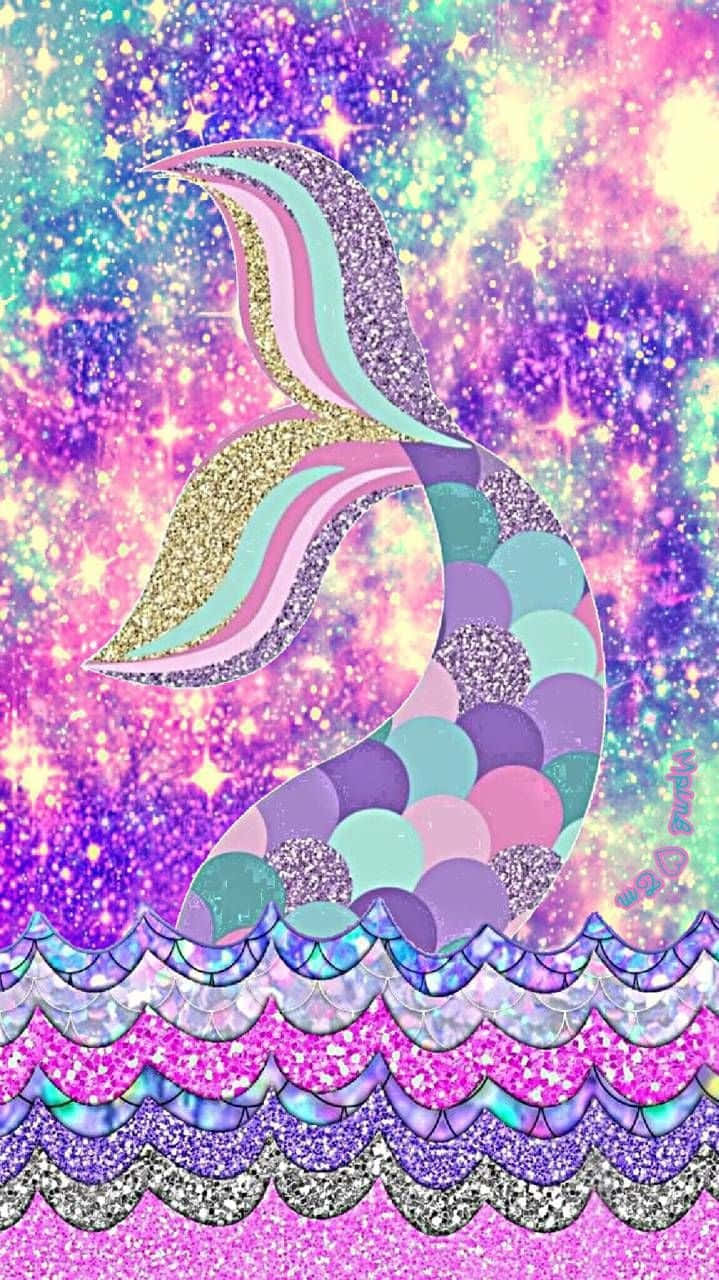 Tail And Sea Mermaid Glitters