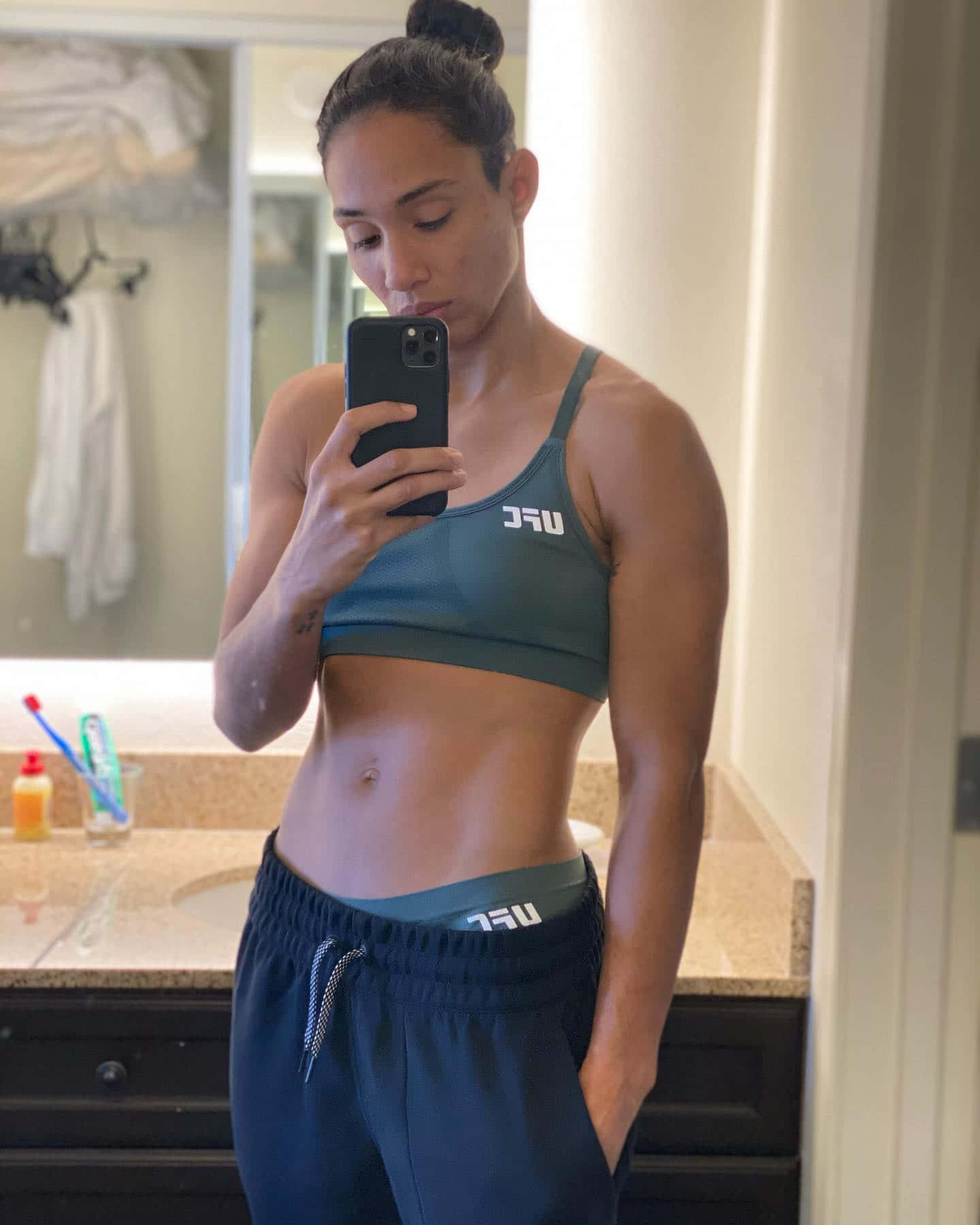 Taila Santos Mirror Selfie