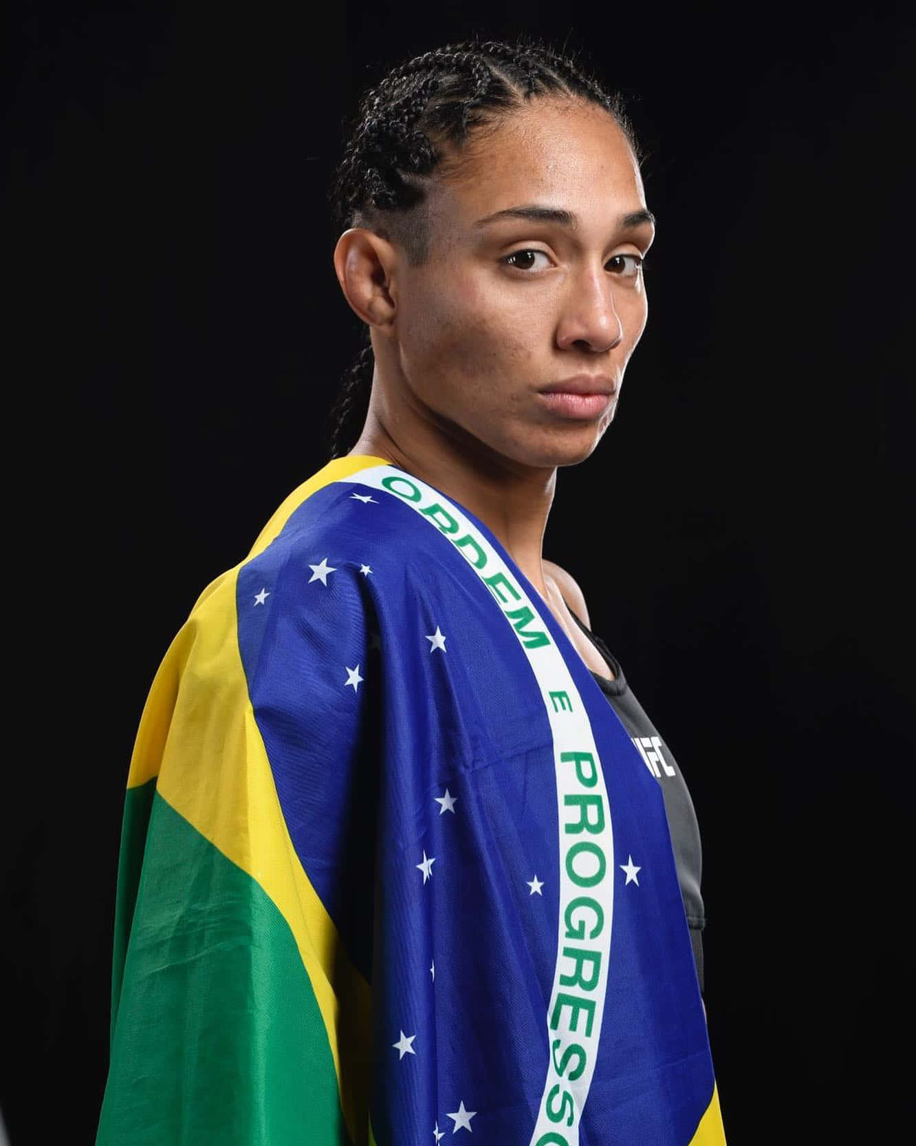 Taila Santos Training For Her Next Mma Fight Background