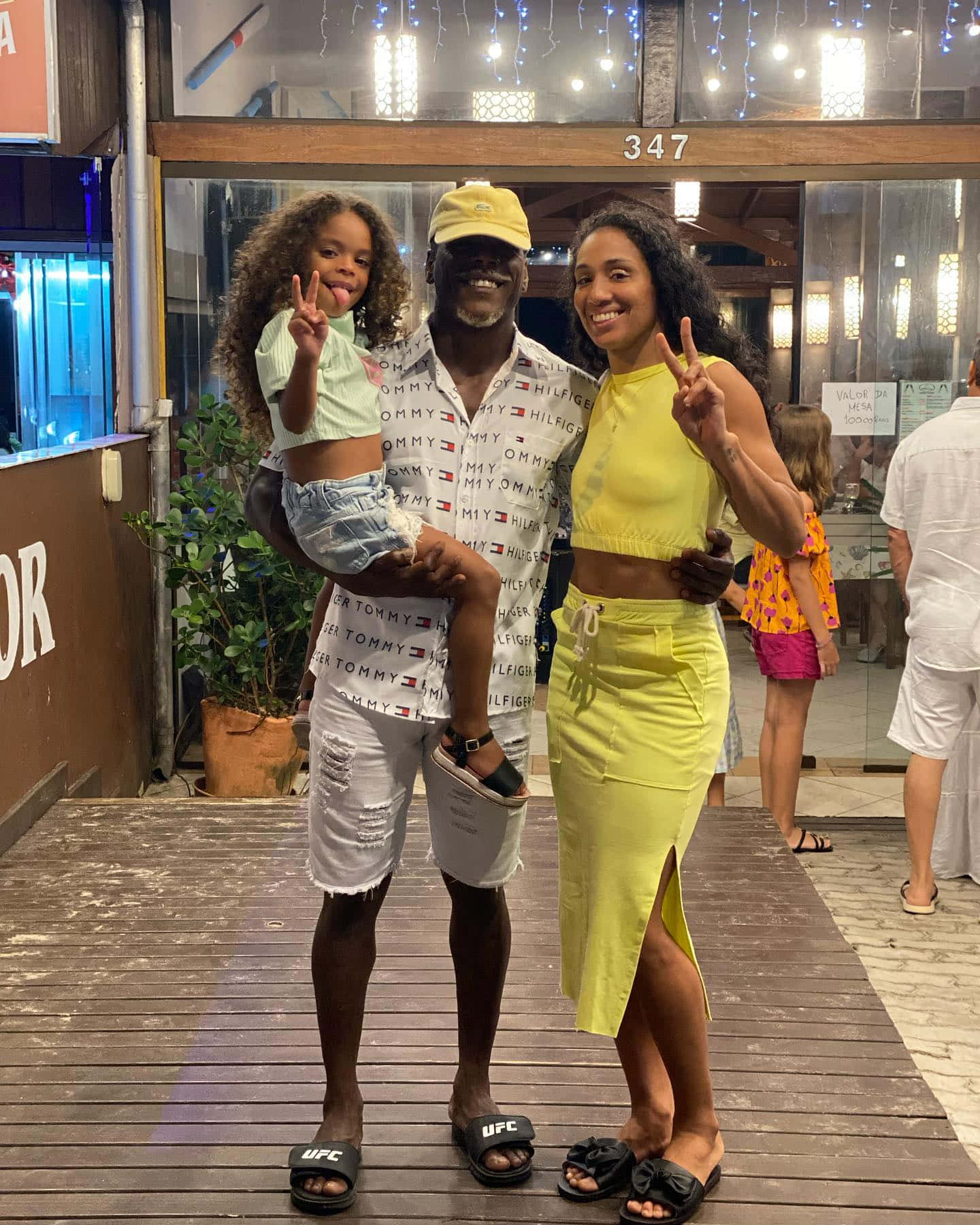 Taila Santos With Family