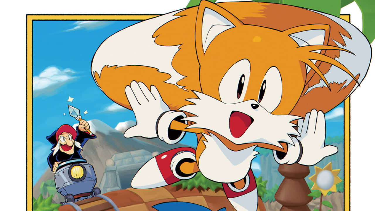Tails, The Amythest Fox Background