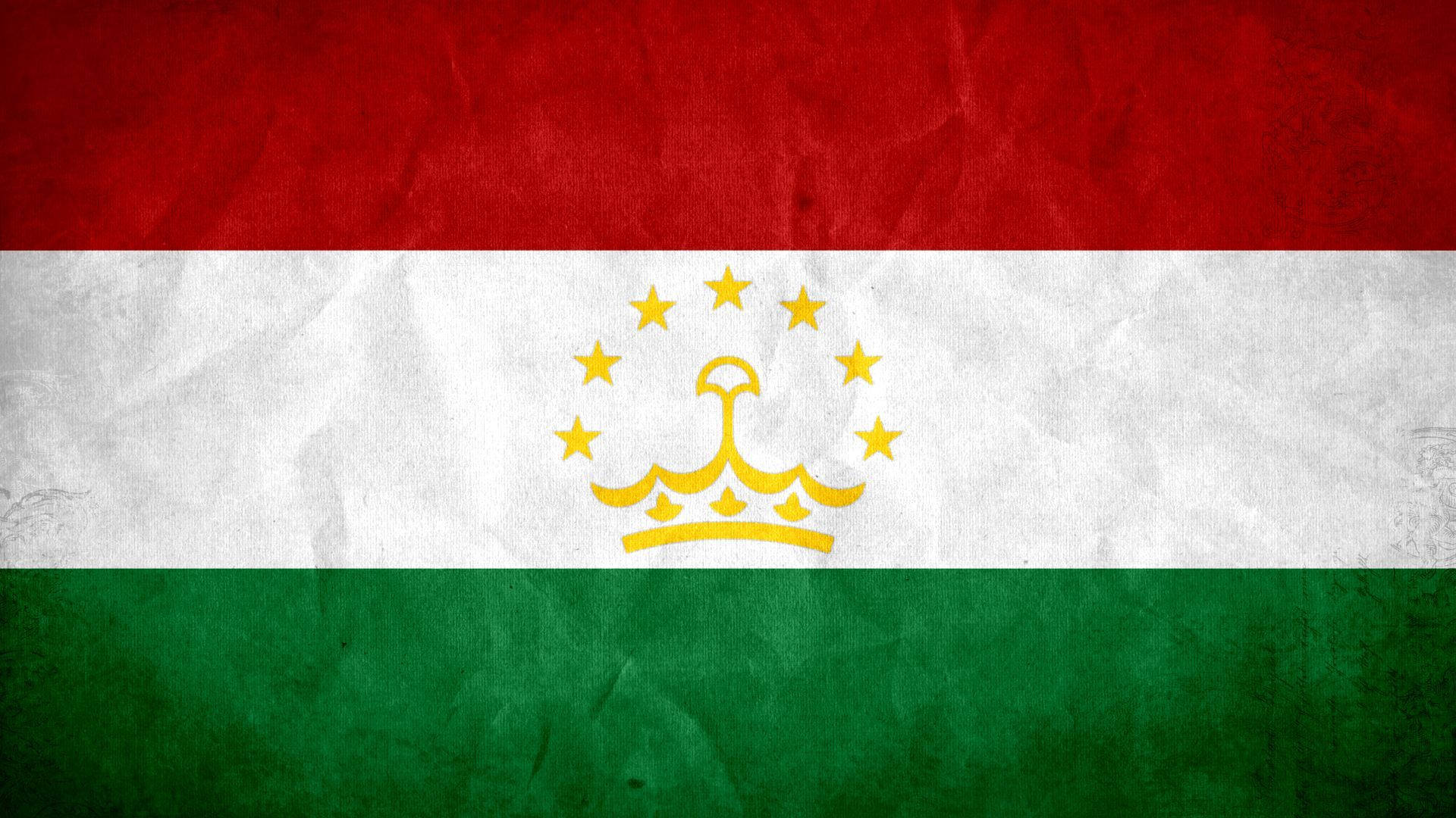 Tajikistan Country National Flag