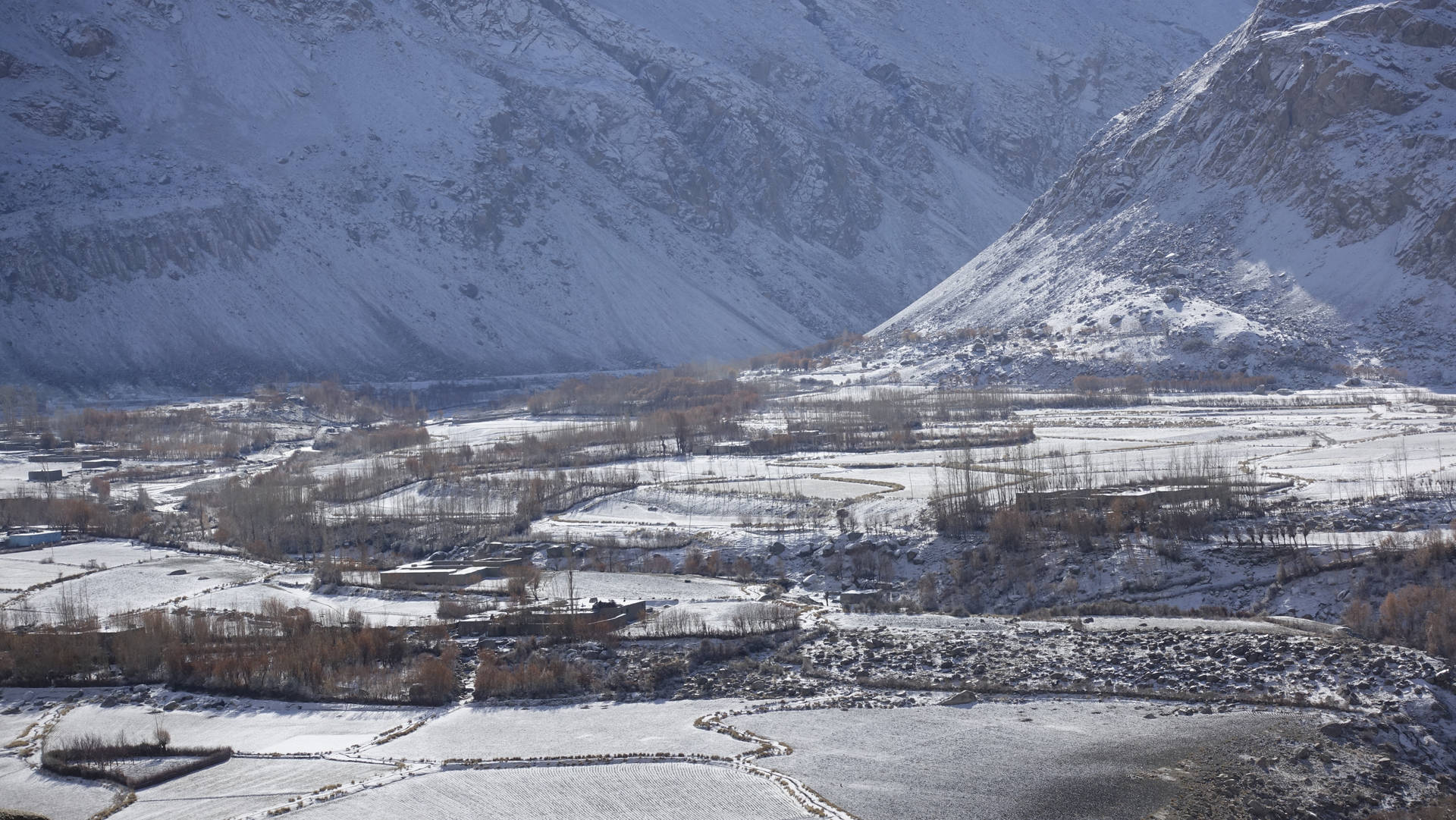 Tajikistan White Mountain