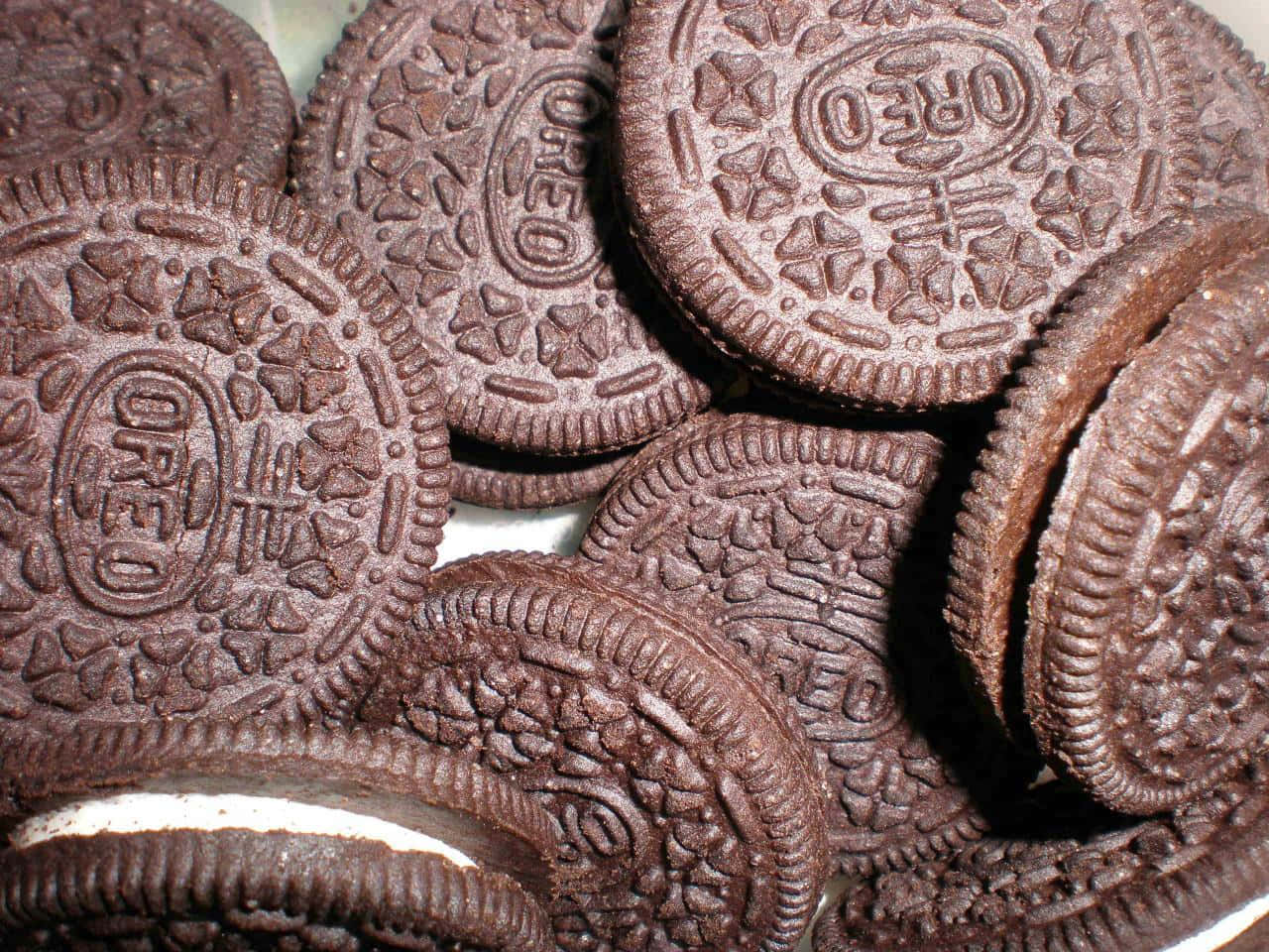 Take A Bite Out Of Life With An Oreo Cookie Background