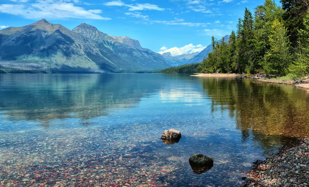 Take A Break, Embrace The Scenic View, And Relax Into The Serenity. Background