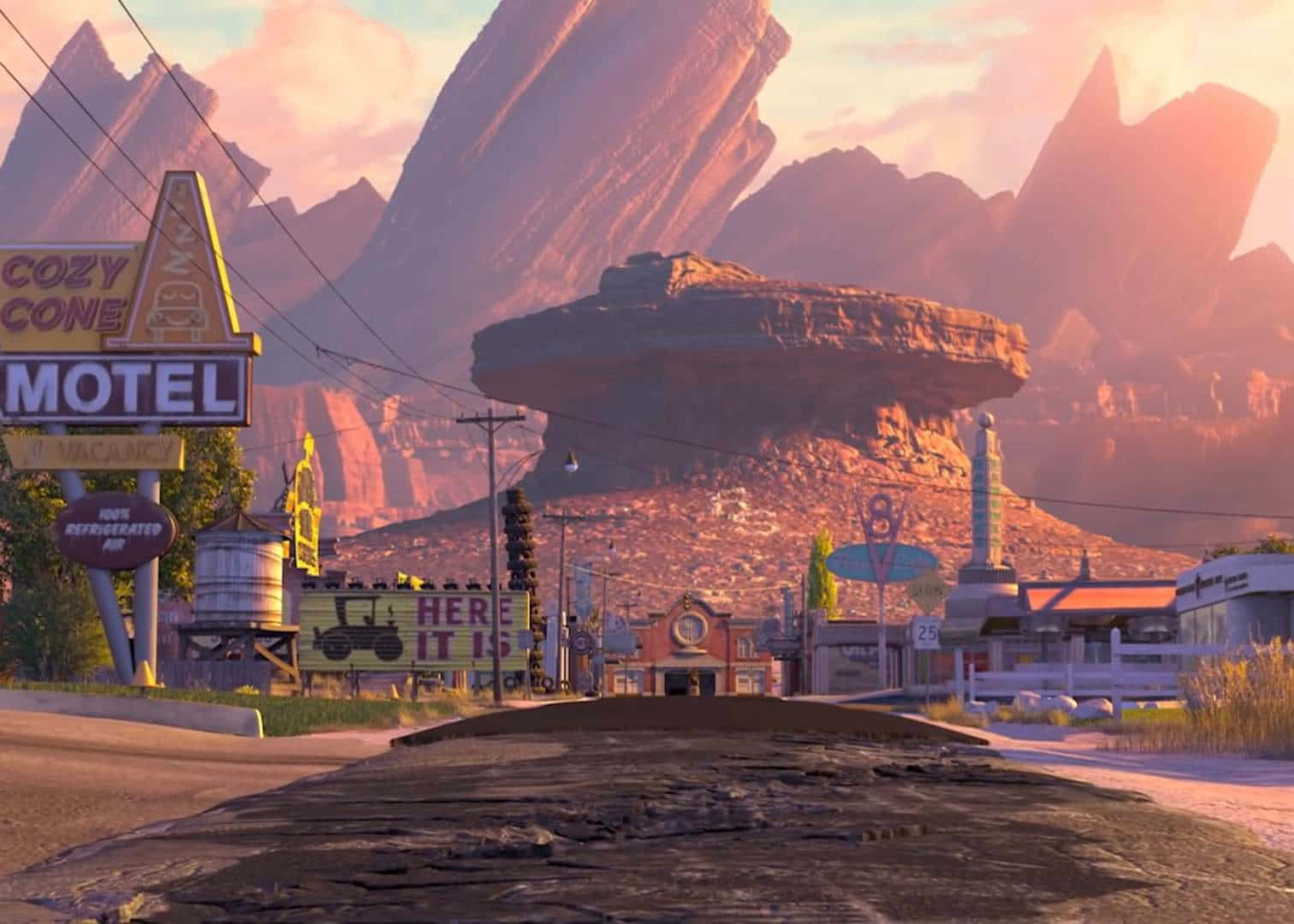 Take A Drive Down Memory Lane In Radiator Springs