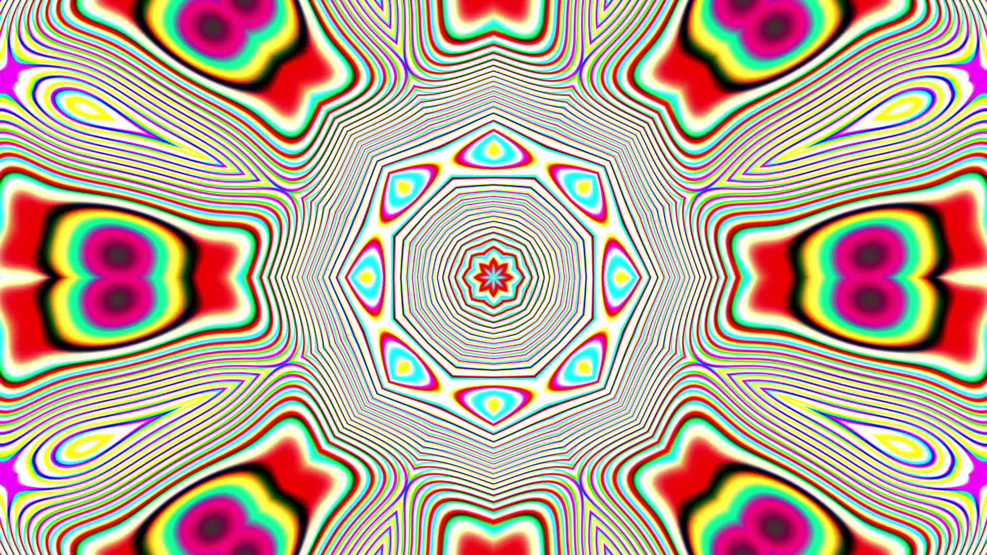 Take A Journey Into The Psychedelic World Of The 1960s Background