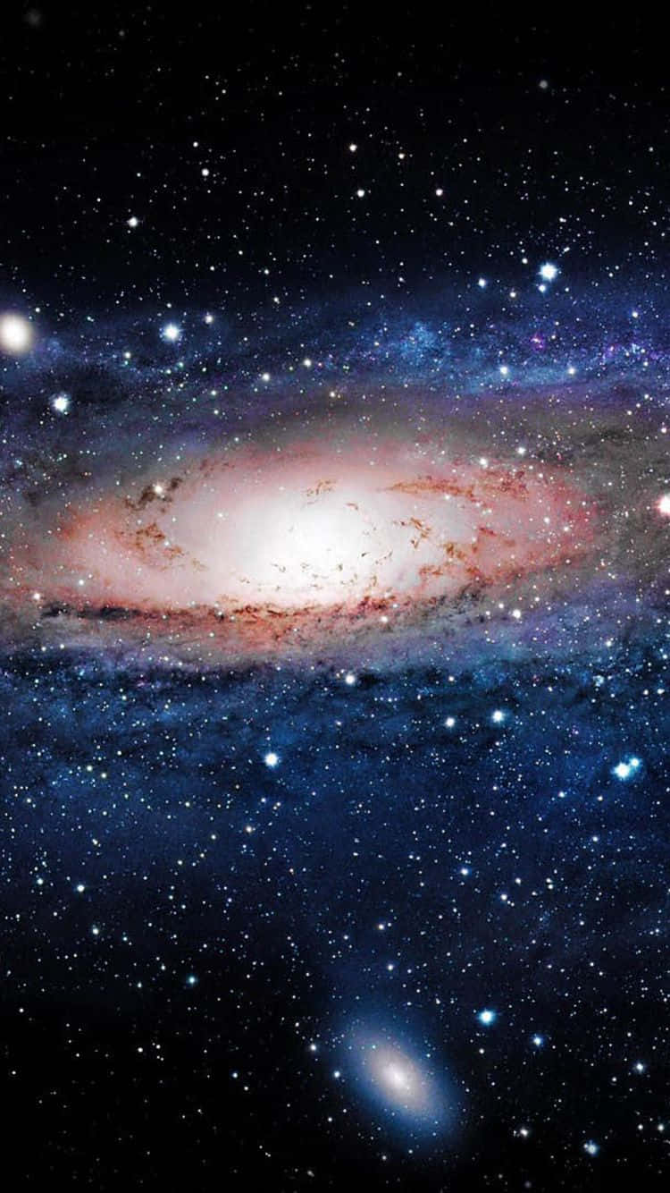 Take A Journey Through Space And Time With This Stunning View Of A Beautiful Galaxy Background