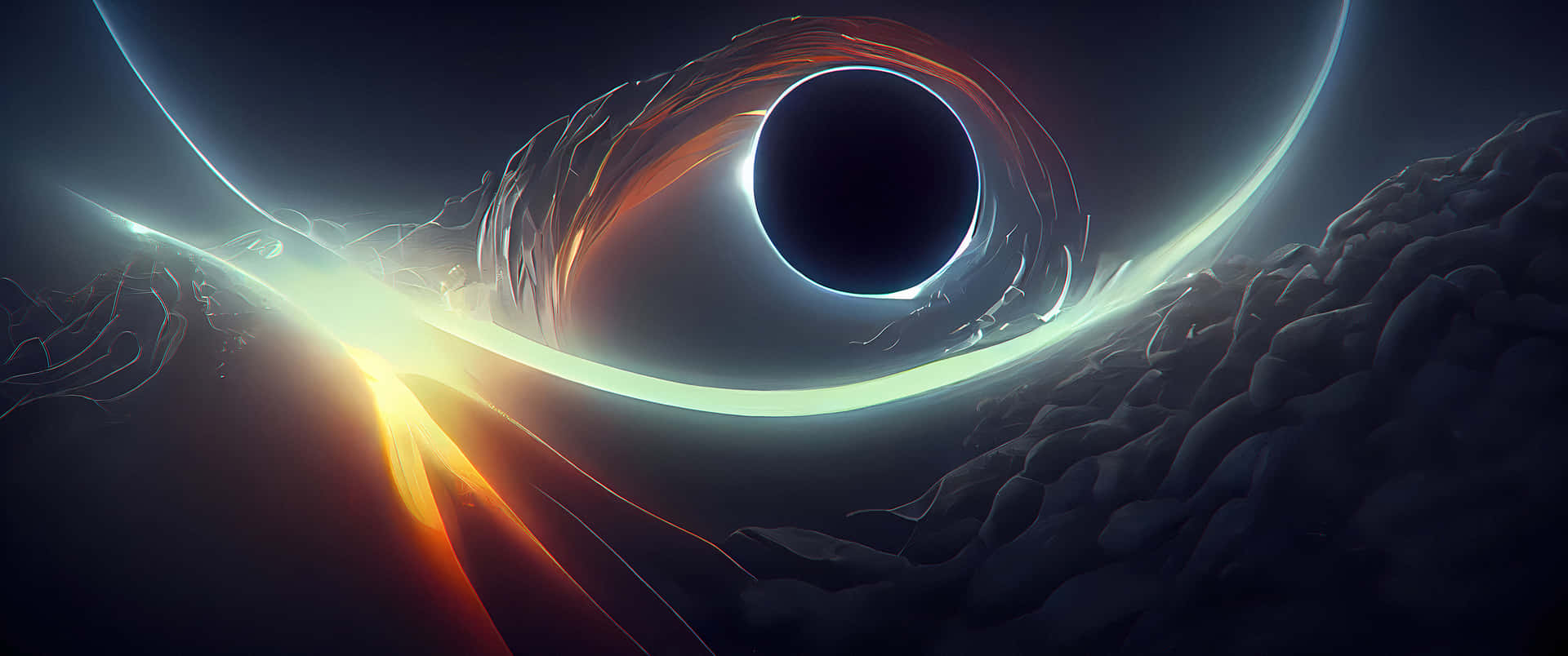 Take A Journey To The Unknown With This Ultra Wide 3440x1440 Space Wallpaper Background