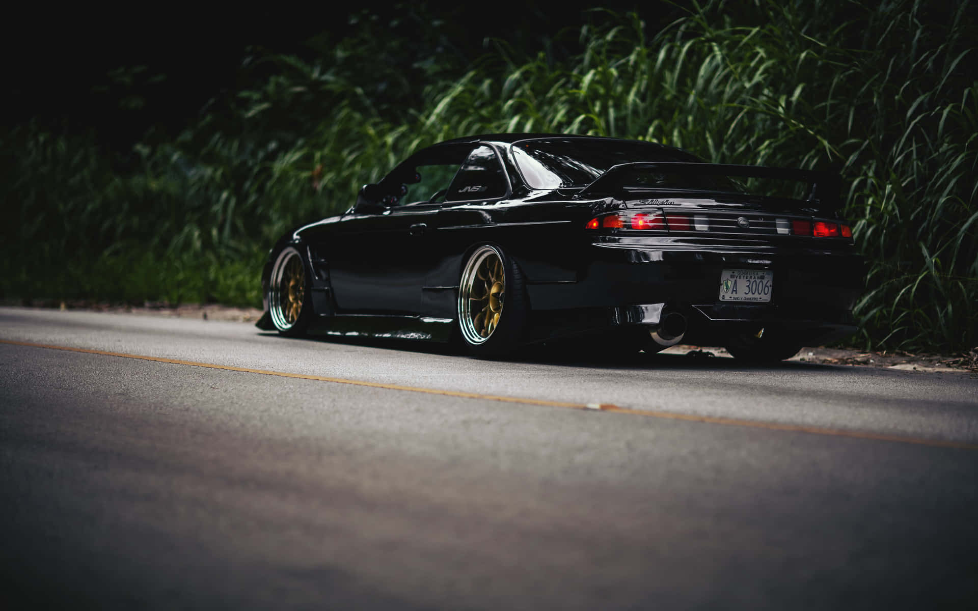 Take A Joyride In The Iconic Nissan 180sx Background