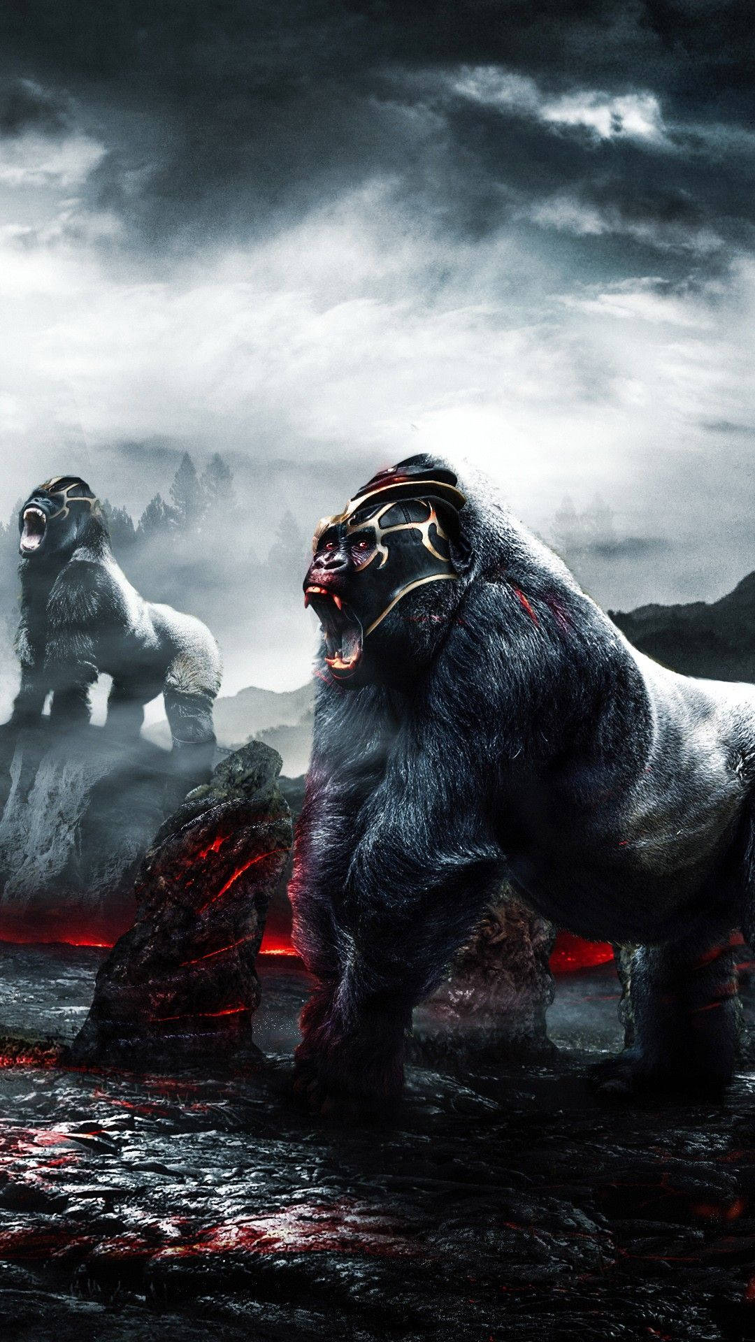 Take A Look At This Cool Gorilla Background