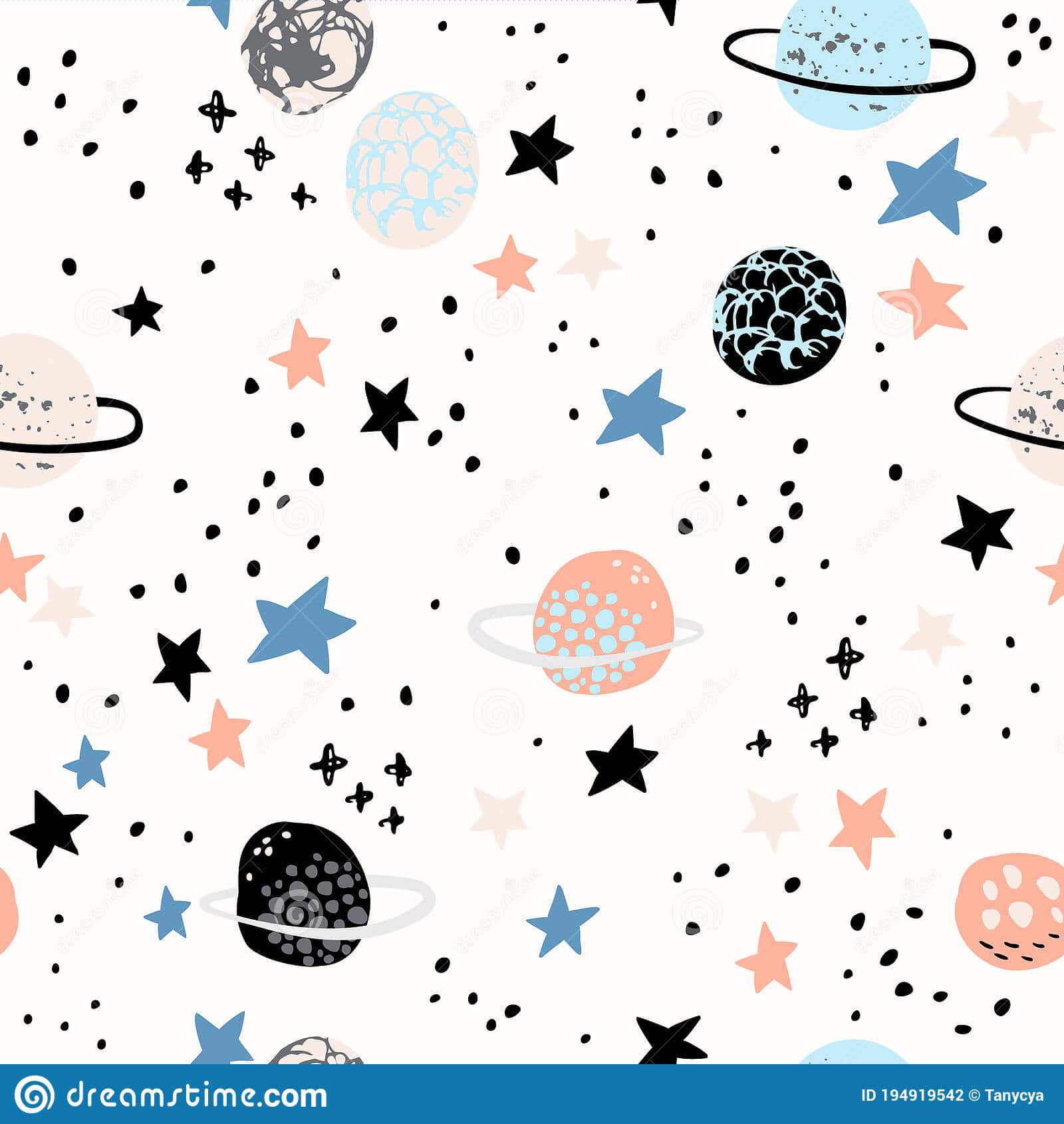 Take A Look At This Out Of This World Animated Space Scene Background