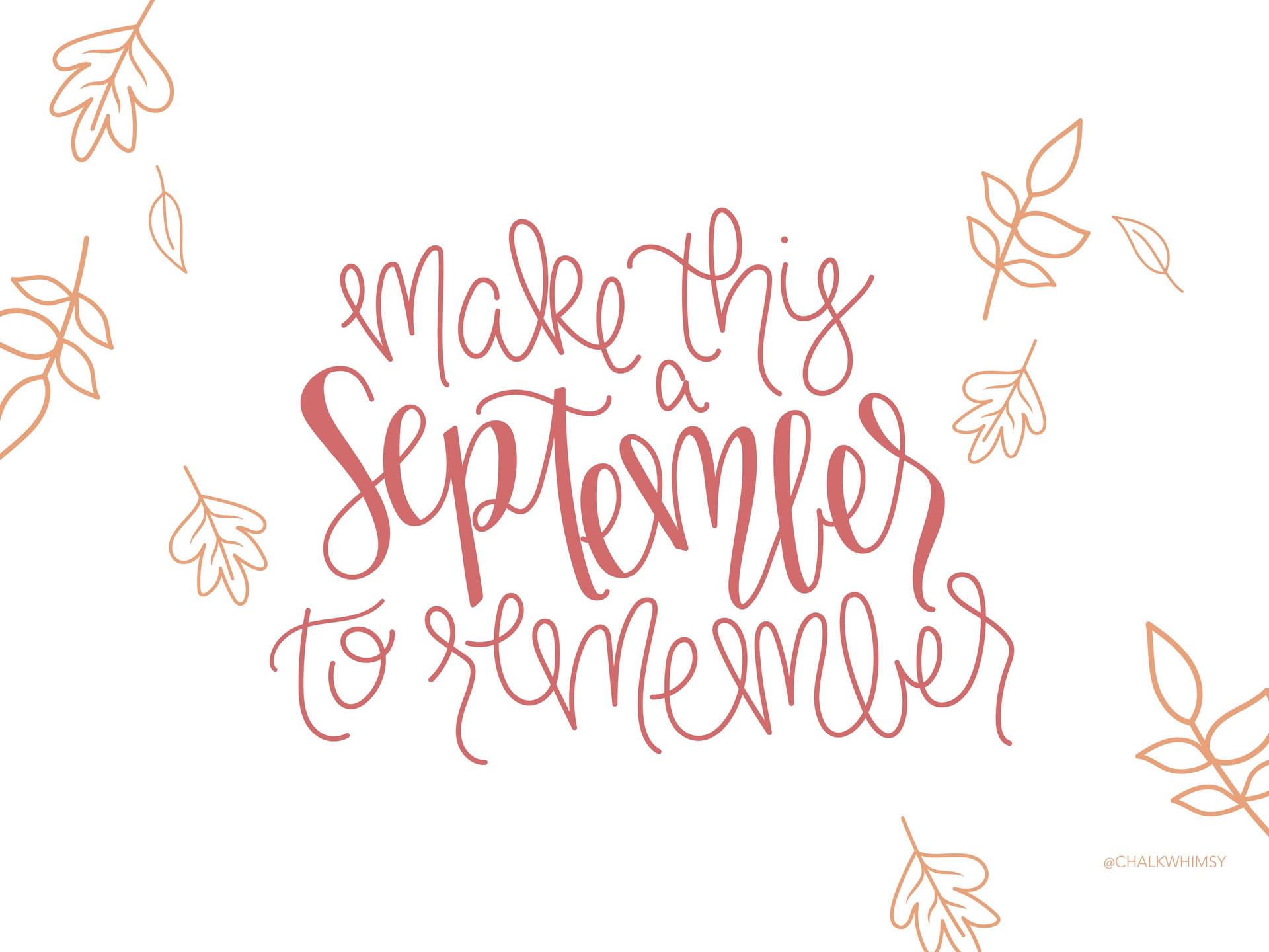 Take A Moment To Remember The Beauty Of September.